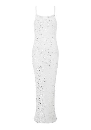 Paris Georgia Vera Sequined-Crochet Dress and Shrug - Moda Operandi