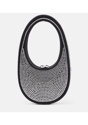 Coperni Swipe Mini embellished shoulder bag
