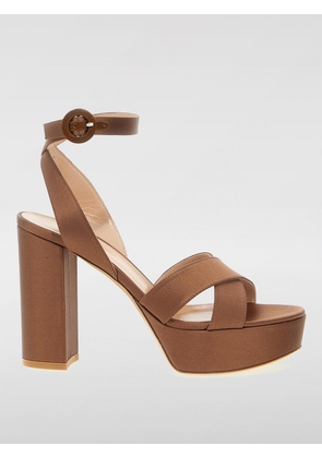 Heeled Sandal GIANVITO ROSSI Woman color Brown