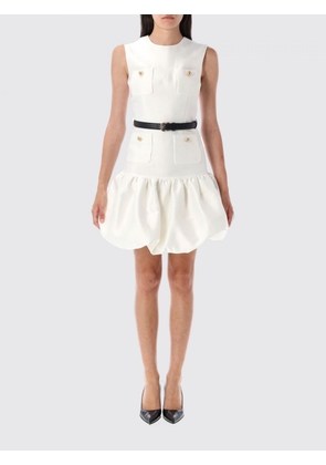 Dress SELF-PORTRAIT Woman color Yellow Cream