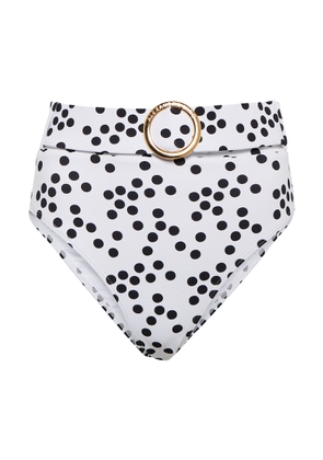 Alexandra Miro Ursula polka-dot bikini bottoms