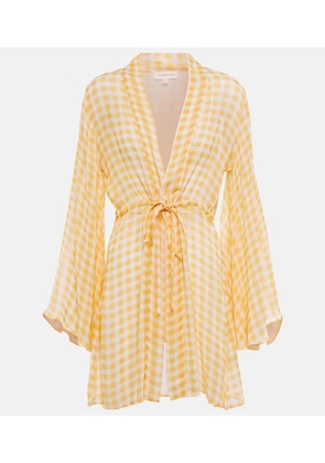 Alexandra Miro Checked minidress