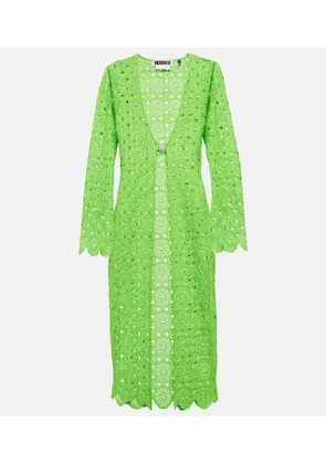 Rotate Kwamie crochet beach cover-up