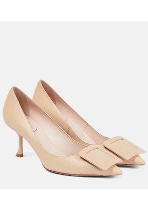 Roger Vivier Viv' In The City 65 leather pumps