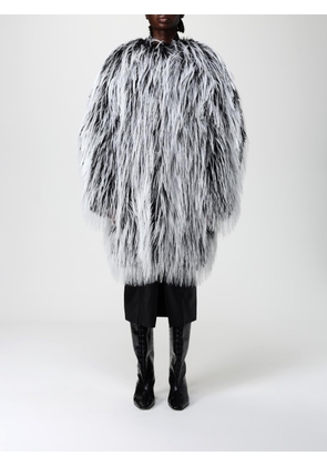 Fur Coat SPORTMAX Woman color Black