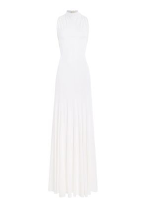 Christopher Esber Maico Mock-Neck Jersey Gown - Moda Operandi