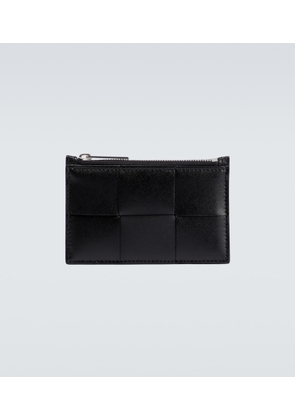 Bottega Veneta Intreccio leather card case