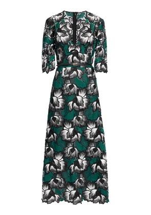 Elie Saab Macrame Midi Dress - Moda Operandi