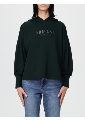 Sweatshirt ARMANI EXCHANGE Woman color Green