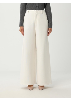 Pants 'S MAX MARA Woman color White
