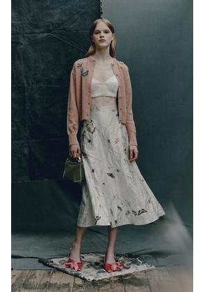 Erdem Cropped Corset Bra Top - Moda Operandi