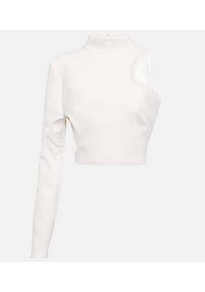 Monot Cutout crepe top