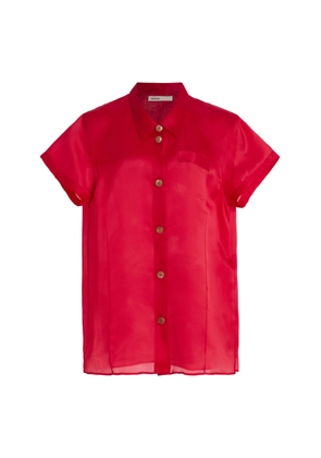 Khaite Keefe Silk Shirt - Moda Operandi