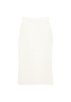 Dorothee Schumacher Modern Textures crochet pencil skirt