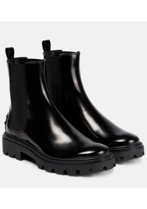 Tod's Patent leather Chelsea boots