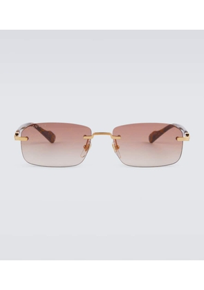Gucci GG rectangular sunglasses