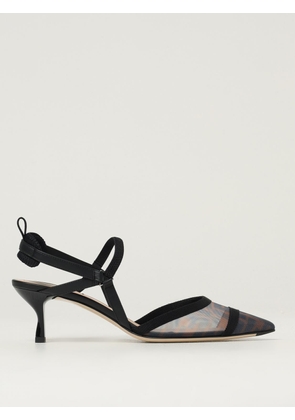 Pump FENDI Woman color Tobacco