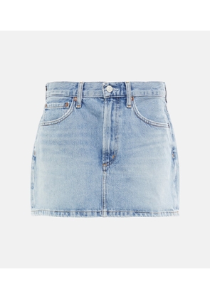 Agolde Liv denim miniskirt