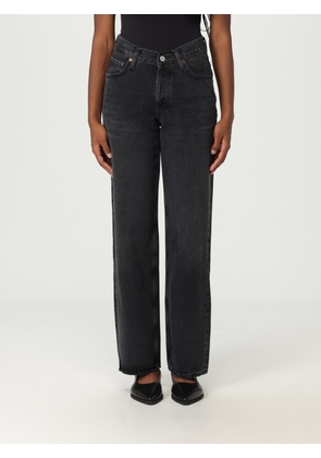 Jeans AGOLDE Woman color Denim