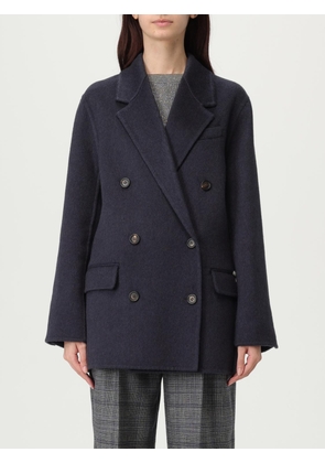 Coat BRUNELLO CUCINELLI Woman color Blue