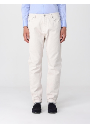 Jeans BRUNELLO CUCINELLI Men color Yellow Cream