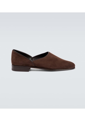 Bode House Shoe suede loafers