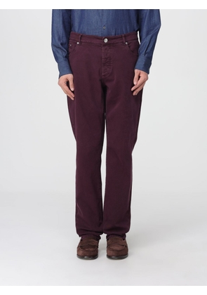 Jeans BRUNELLO CUCINELLI Men color Burgundy