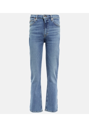 Re/Done â70s high-rise straight jeans