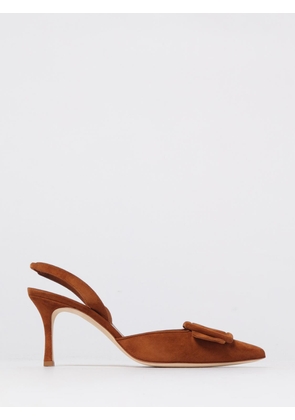 Pump MANOLO BLAHNIK Woman color Brown