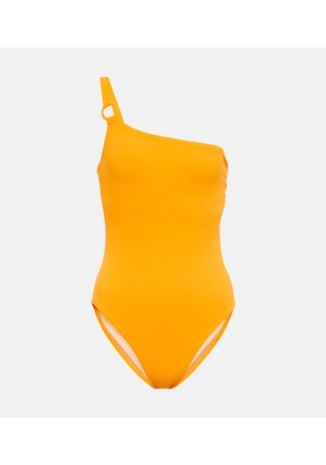 Karla Colletto Morgan one-shoulder swimsuit