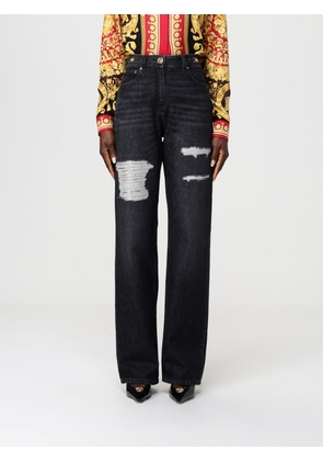 Jeans VERSACE Woman color Black