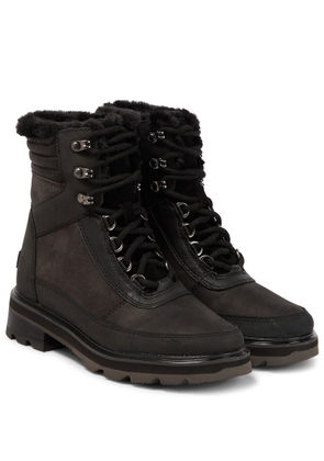 Sorel Lennox leather ankle boots