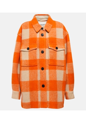 Marant Etoile Harveli checked jacket