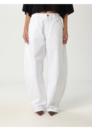 Jeans ALAÏA Woman color White