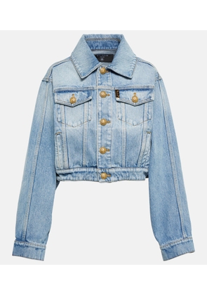 Balmain Cropped denim jacket