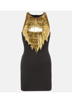 Balmain Embellished minidress