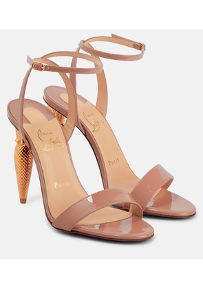 Christian Louboutin Lipqueen patent leather sandals