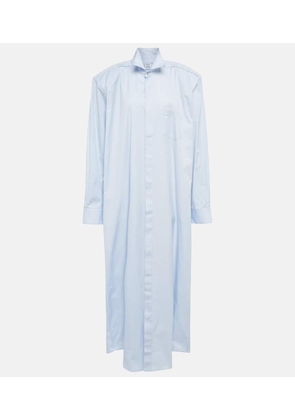 Vetements Deconstructed cotton shirt dress