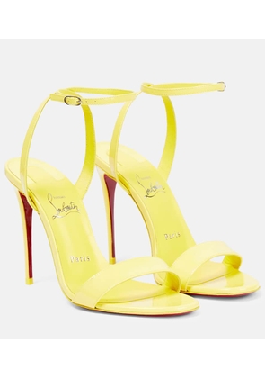Christian Louboutin Loubigirl 100 patent leather sandals