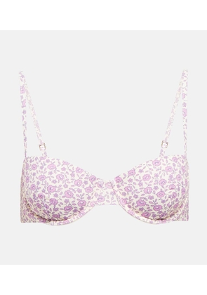 Tory Burch Floral bikini top
