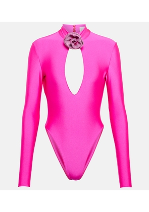 Giuseppe di Morabito Embellished jersey bodysuit