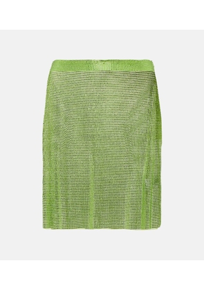 Giuseppe di Morabito Crystal-embellished miniskirt