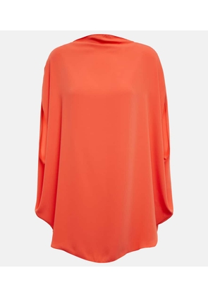 MM6 Maison Margiela Draped satin top