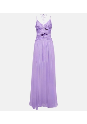 Rasario Cutout chiffon gown