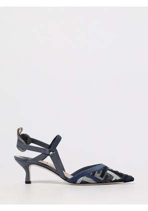 Pump FENDI Woman color Blue