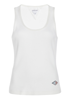 Bottega Veneta Ribbed Cotton Jersey Top - Moda Operandi