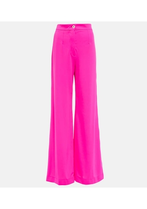 Dolce&Gabbana High-rise wide-leg jersey pants