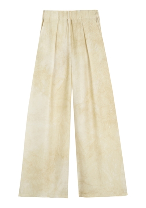 Cortana Dream Silk Wide-Leg Pants - Moda Operandi