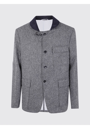 Coat THOM BROWNE Men color Grey