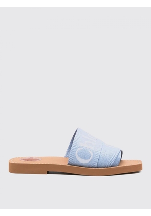 Heeled Sandal CHLOÉ Woman color Gnawed Blue